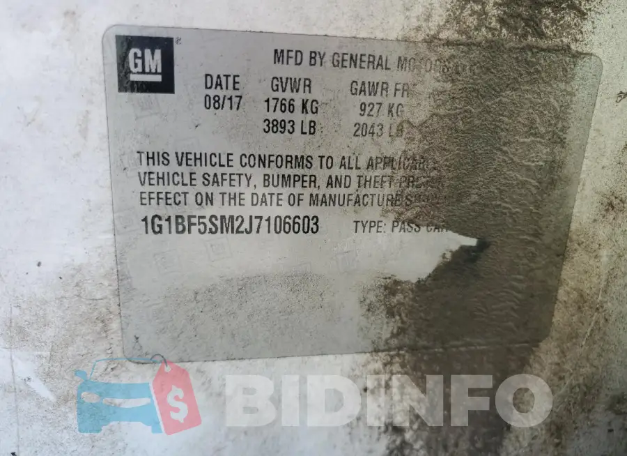 1G1BF5SM2J7106603 Photo# 13