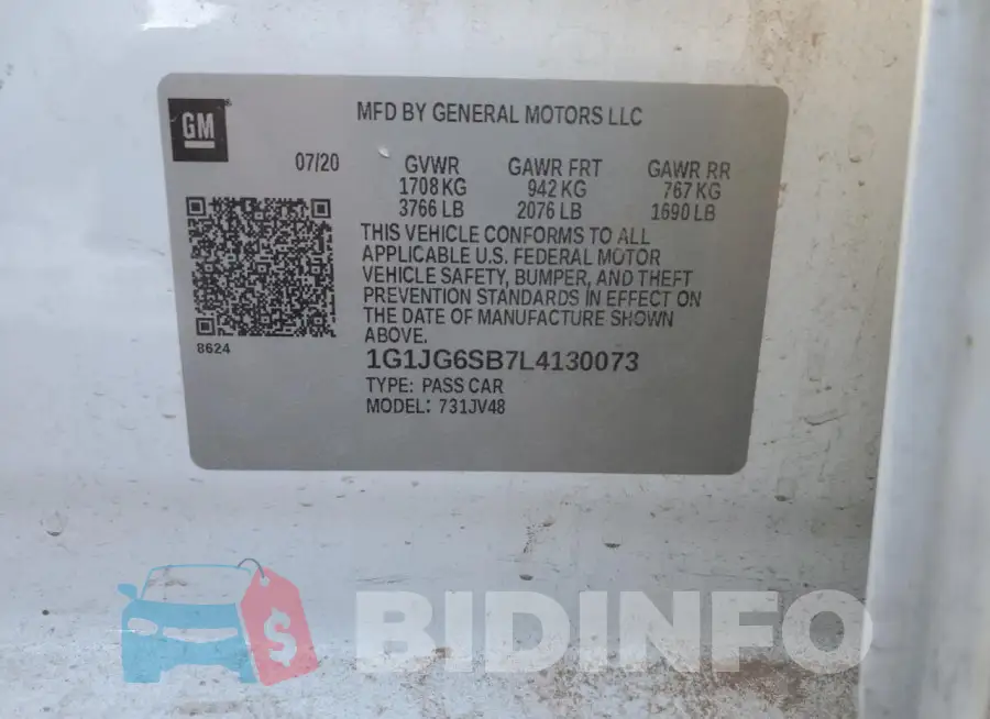 1G1JG6SB7L4130073 Photo# 12