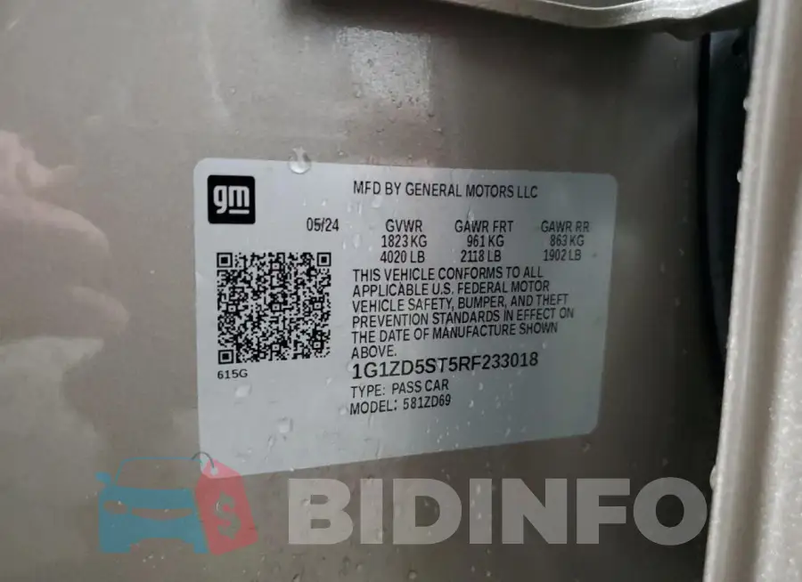 1G1ZD5ST5RF233018 Photo# 12