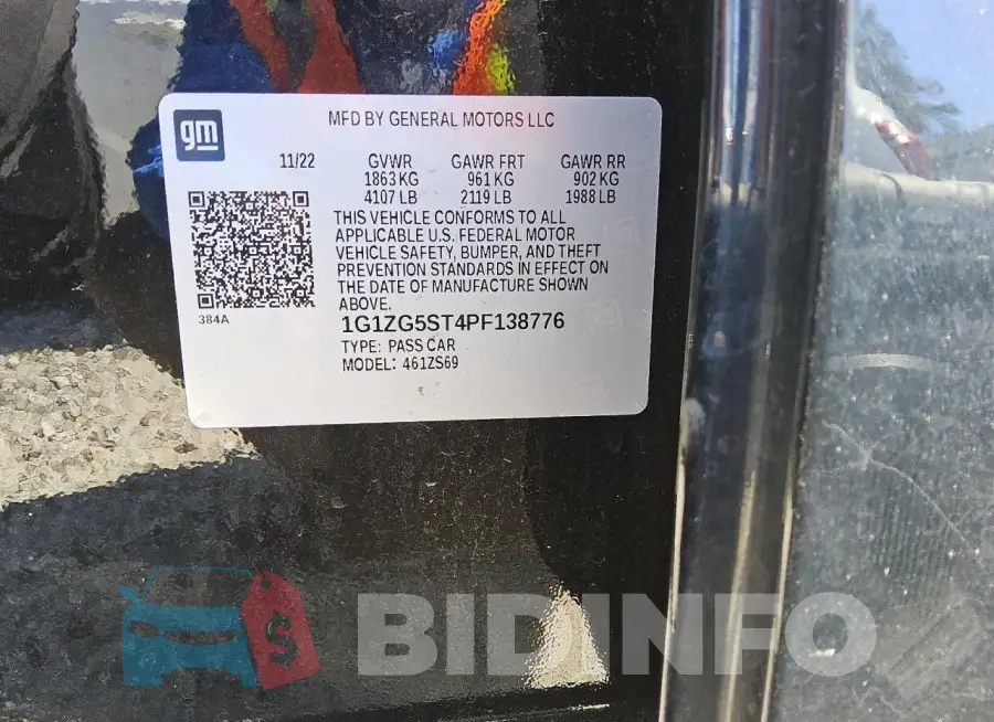 1G1ZG5ST4PF138776 Photo# 12