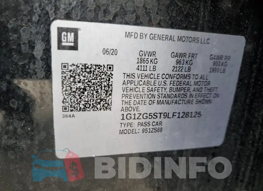 1G1ZG5ST9LF128125 Photo# 12