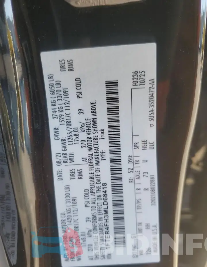 1FTER4FH3MLD68418 Photo# 12
