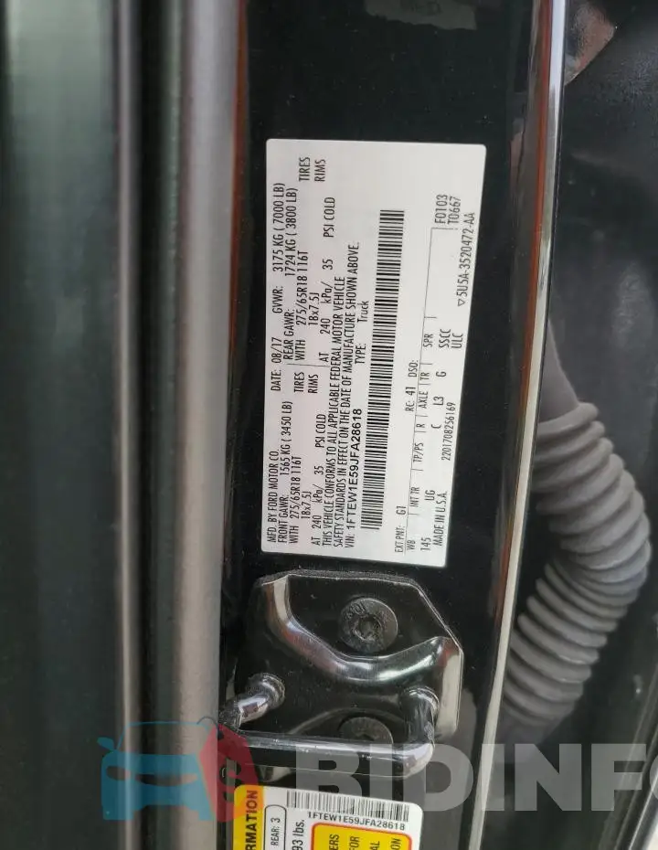 1FTEW1E59JFA28618 Photo# 12