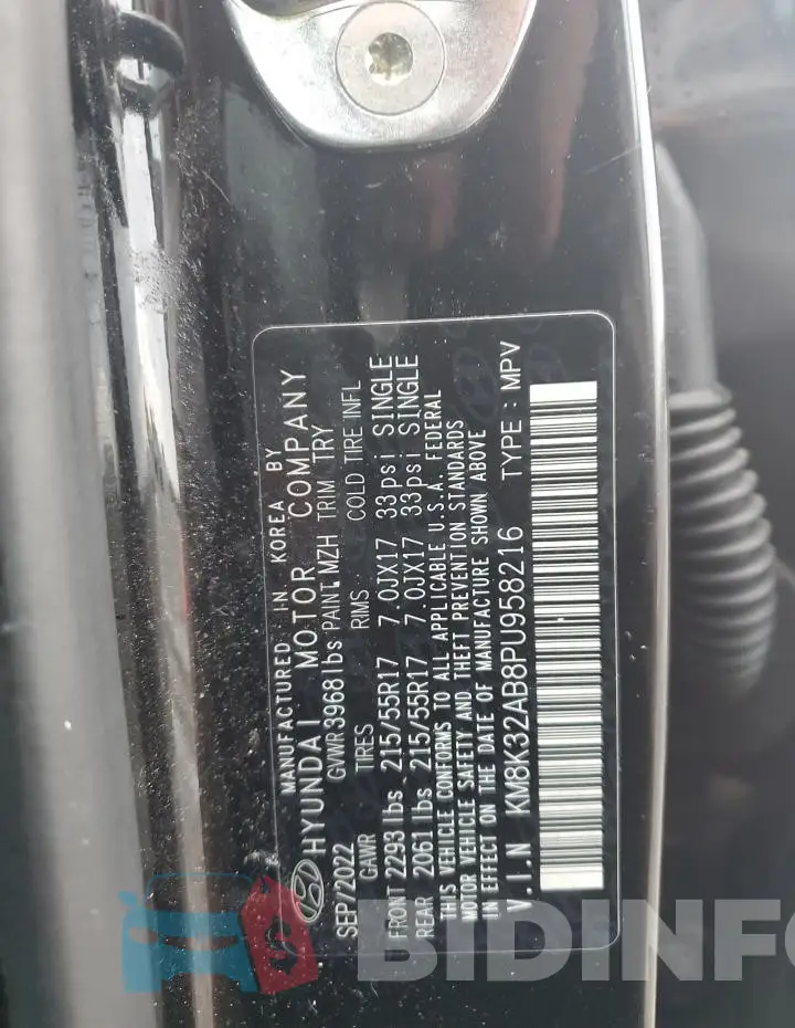 KM8K32AB8PU958216 Photo# 12