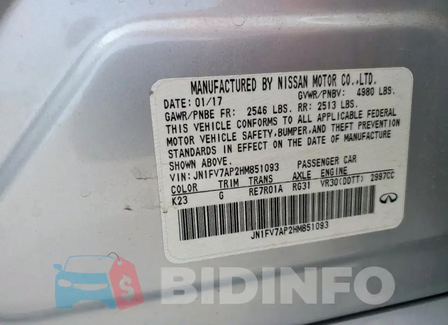 JN1FV7AP2HM851093 Photo# 12