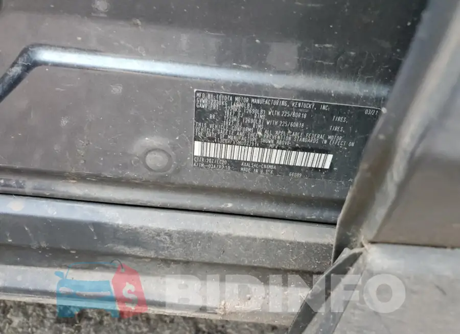 4T3E6RFV5MU033914 Photo# 12
