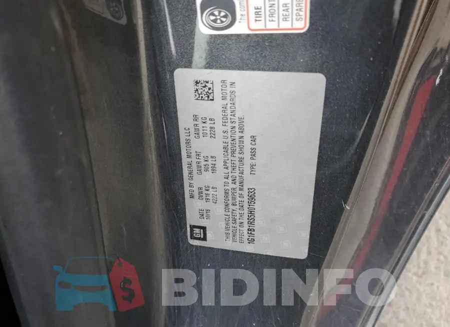 1G1FB1RS5H0159633 Photo# 12