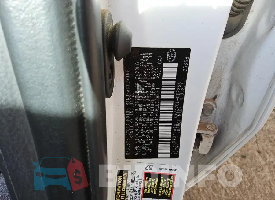 4T1G11AK6LU338531 Photo# 12