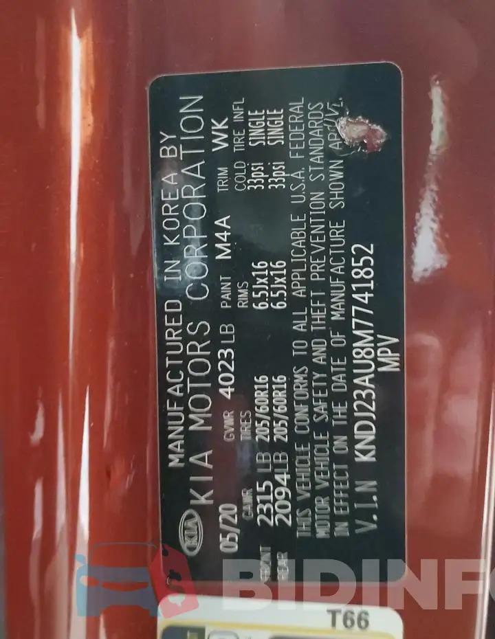 KNDJ23AU8M7741852 Photo# 14