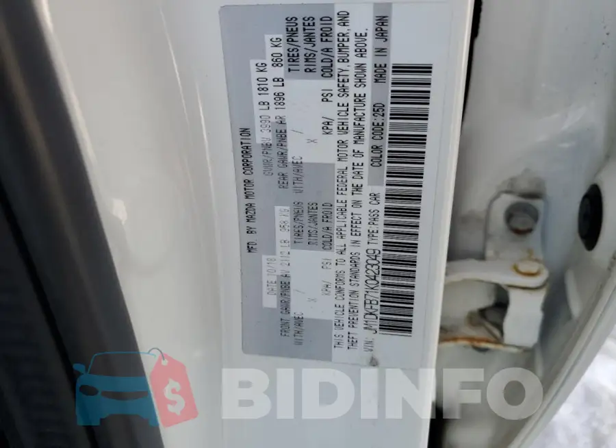 JM1DKFB71K0423049 Photo# 13