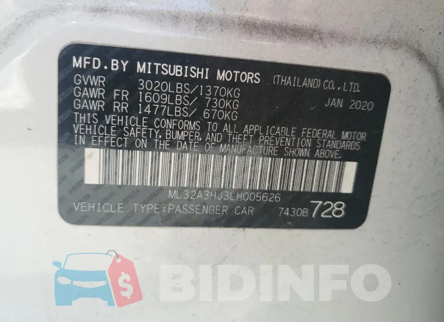 ML32A3HJ3LH005626 Photo# 12