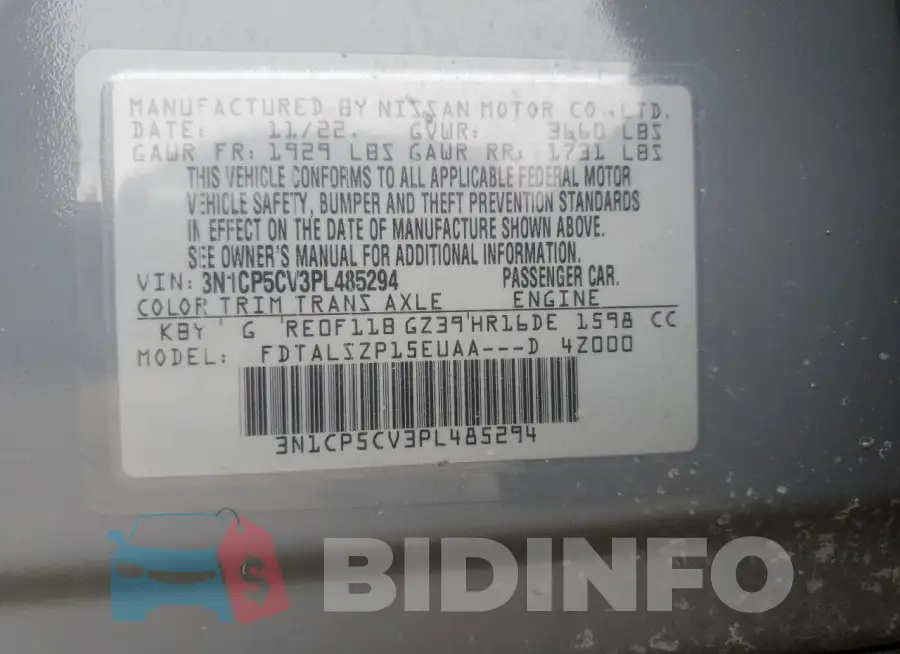 3N1CP5CV3PL485294 Photo# 12