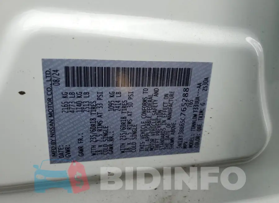 5N1BT3BB6SC765288 Photo# 14