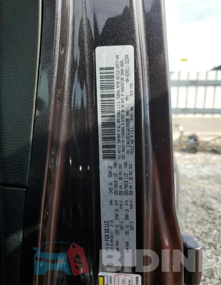 1C4HJXEG4JW134698 Photo# 12