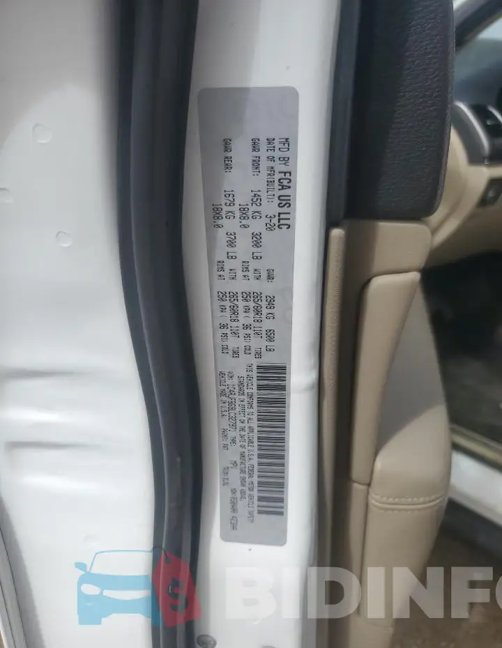 1C4RJFBG9LC327971 Photo# 14