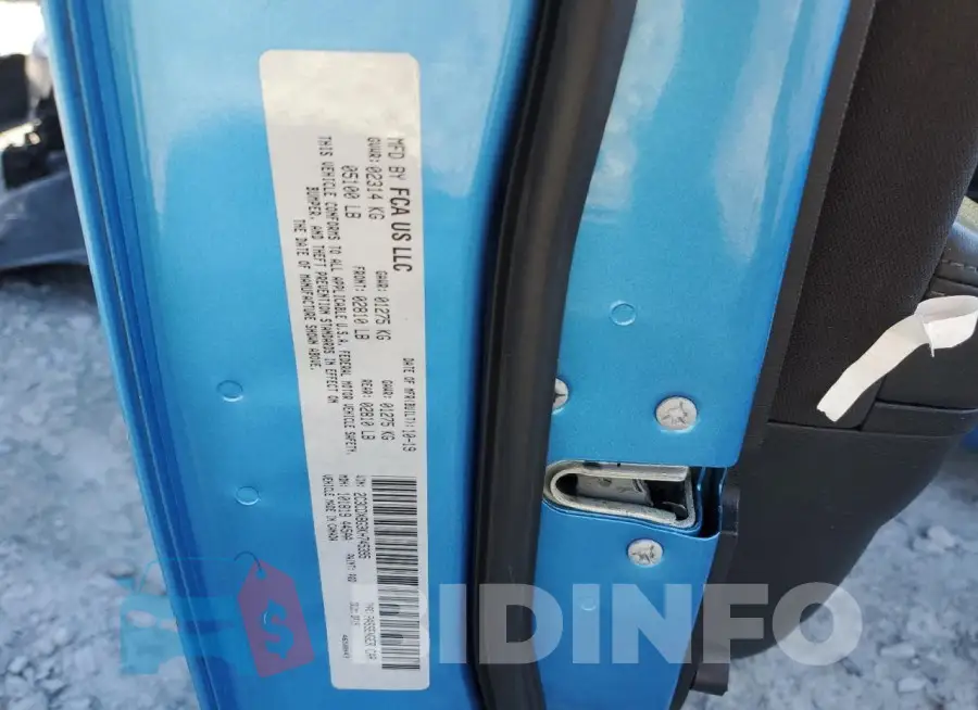 2C3CDXBG3KH745395 Photo# 12