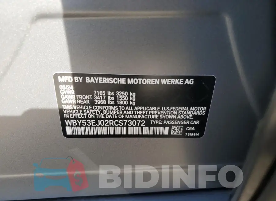 WBY53EJ02RCS73072 Photo# 13