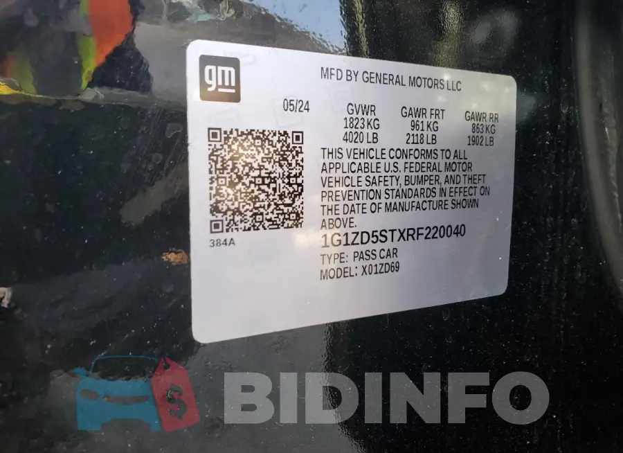 1G1ZD5STXRF220040 Photo# 12