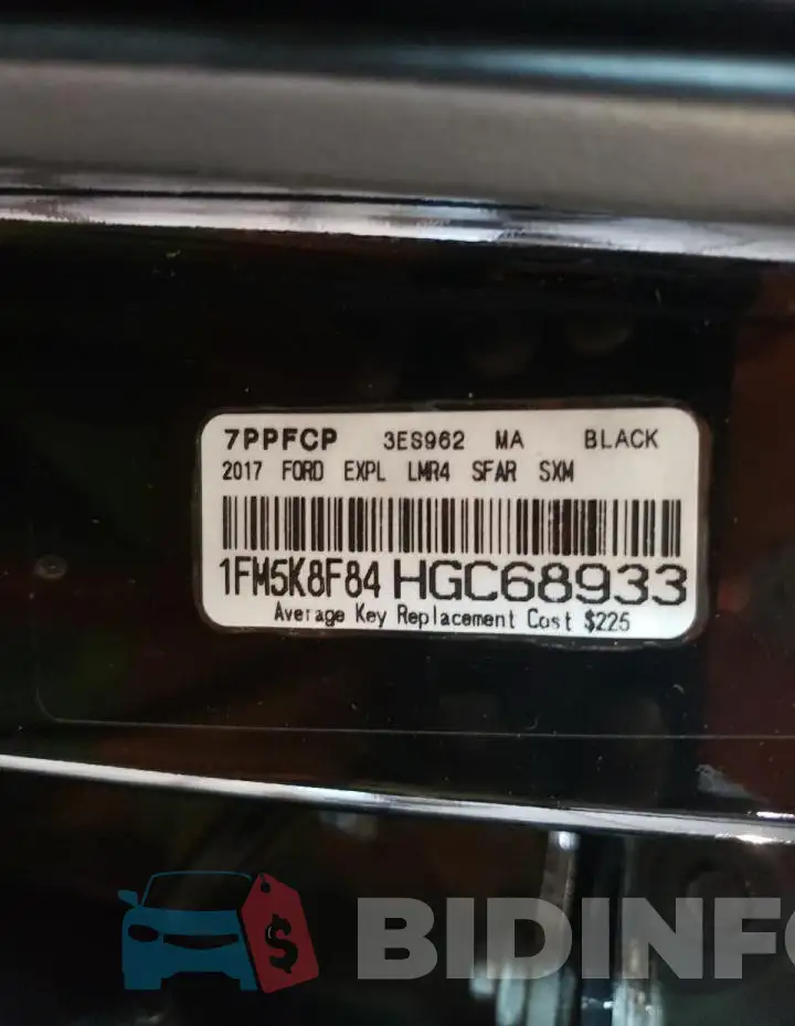1FM5K8F84HGC68933 Photo# 14