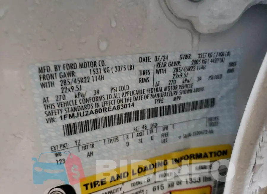 1FMJU2A80REA83014 Photo# 13