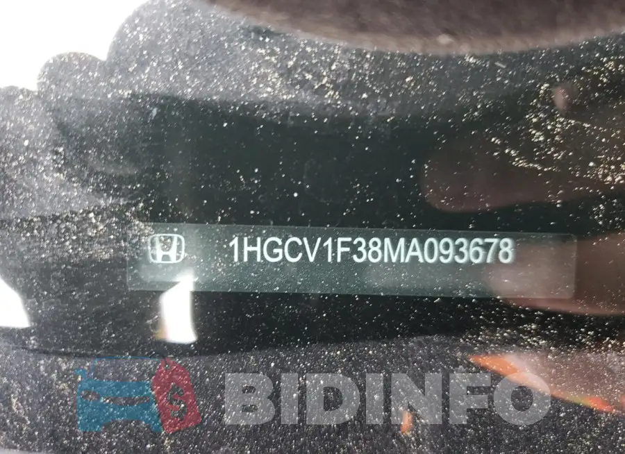 1HGCV1F38MA093678 Photo# 12