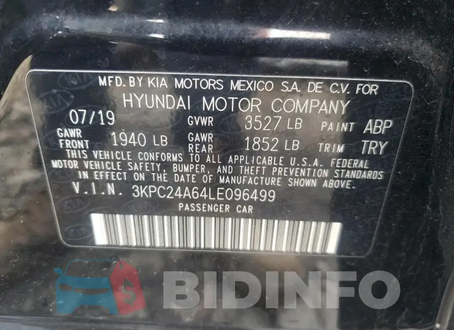 3KPC24A64LE096499 Photo# 12