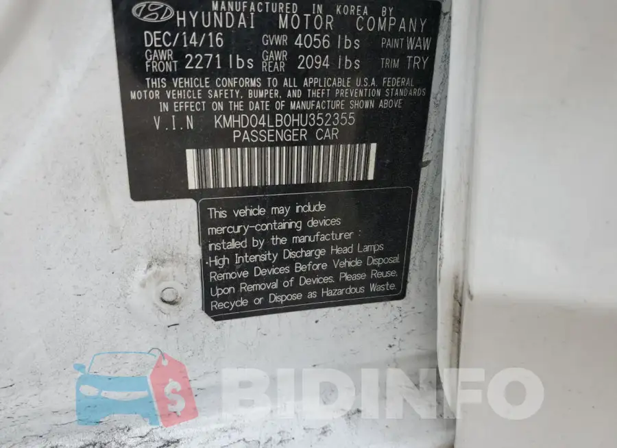 KMHD04LB0HU352355 Photo# 12
