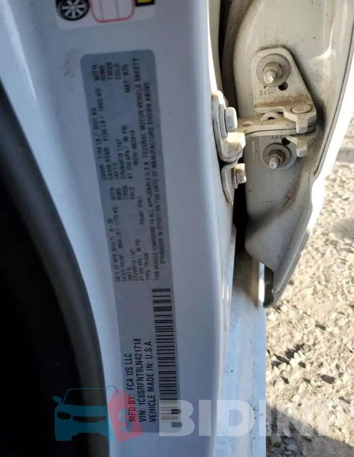 1C6SRFNT9LN421718 Photo# 12