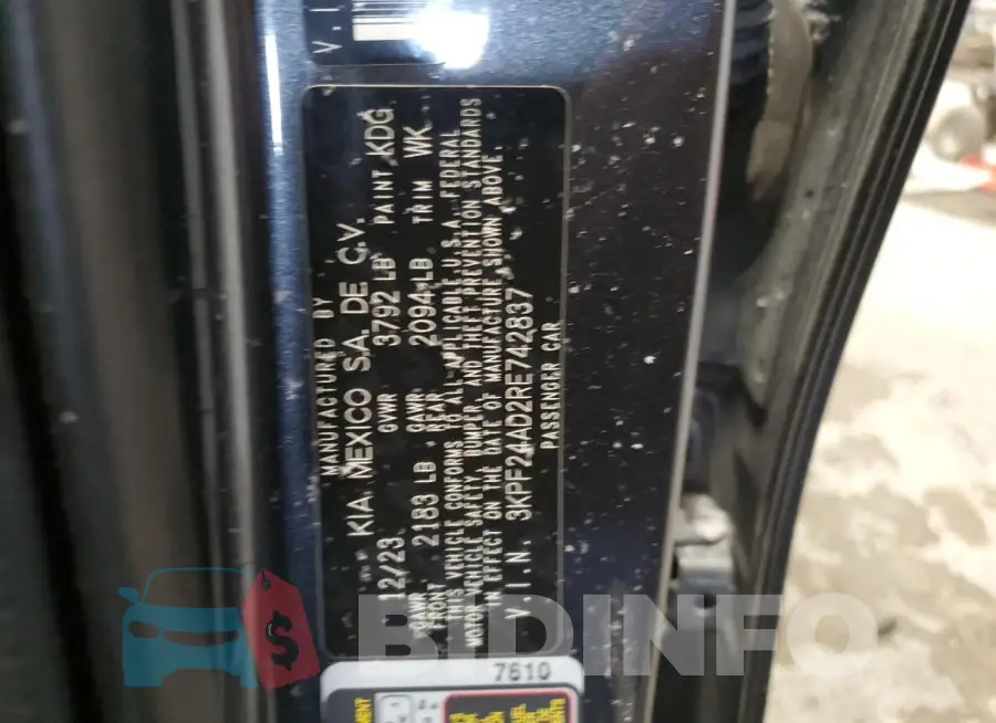 3KPF24AD2RE742837 Photo# 13