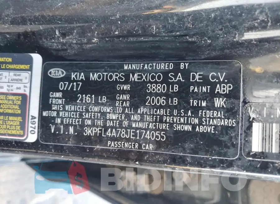 3KPFL4A78JE174055 Photo# 12