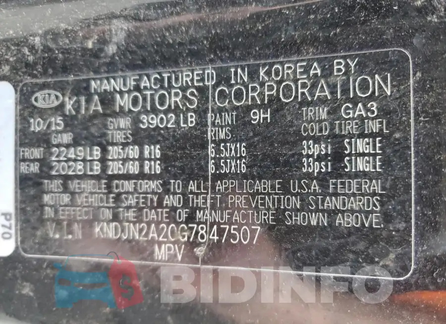 KNDJN2A20G7847507 Photo# 12