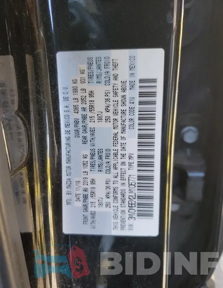 3MVDMBEM2LM106771 Photo# 13