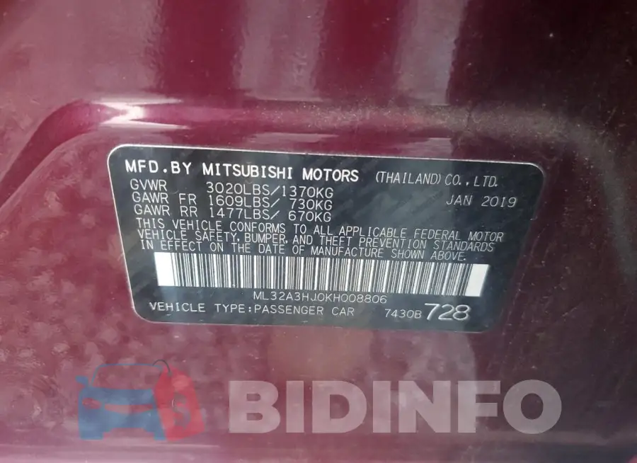 ML32A3HJ0KH008806 Photo# 12