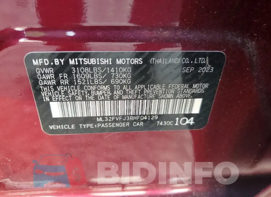 ML32FVFJ3RHF04129 Photo# 13
