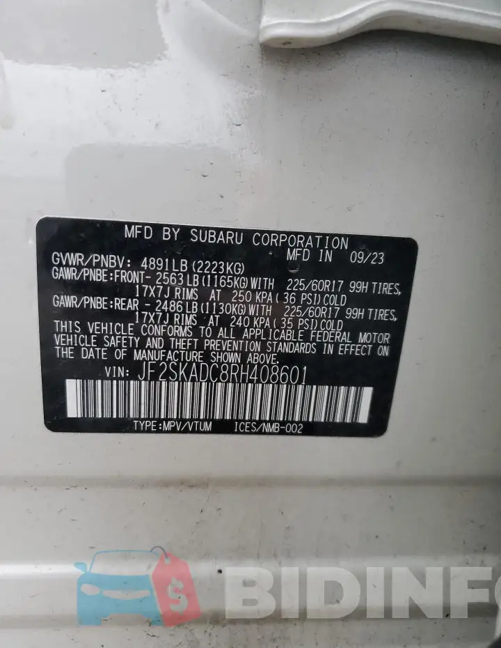 JF2SKADC8RH408601 Photo# 13