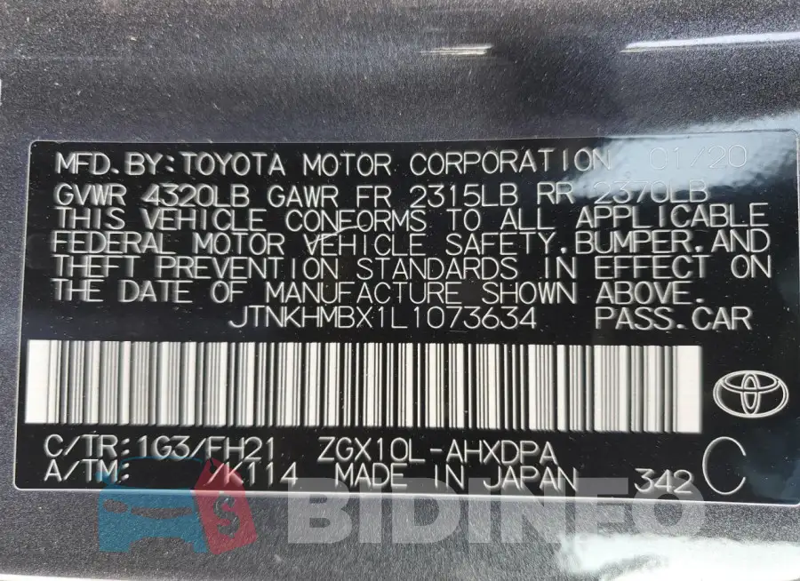 JTNKHMBX1L1073634 Photo# 14