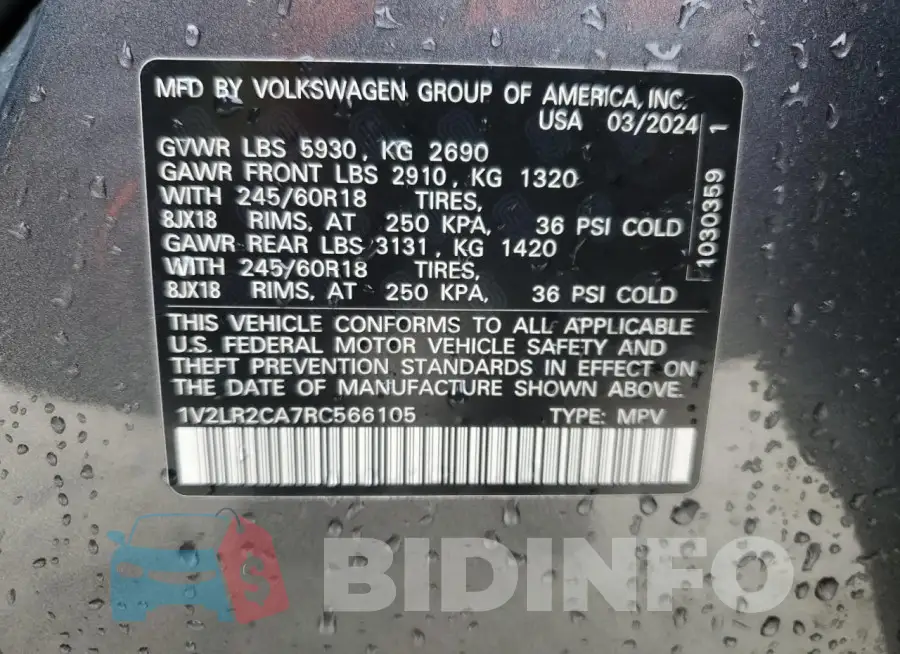 1V2LR2CA7RC566105 Photo# 13