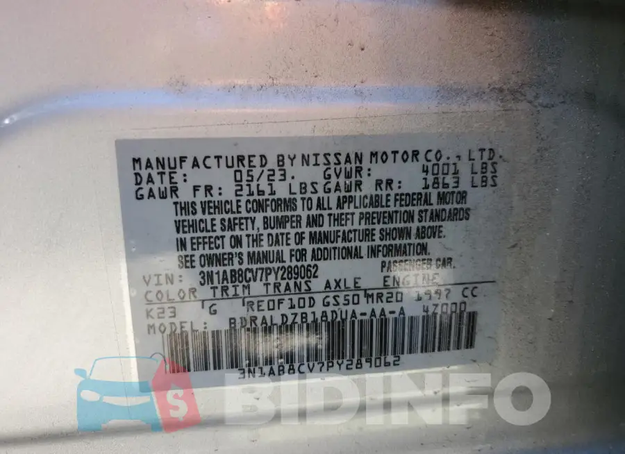 3N1AB8CV7PY289062 Photo# 12
