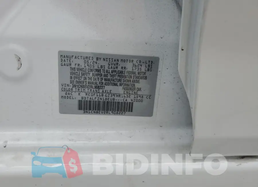 3N1CN8EV2RL908227 Photo# 12