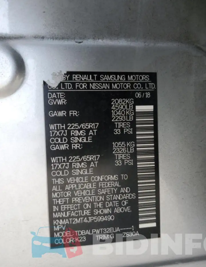 KNMAT2MT4JP599490 Photo# 13