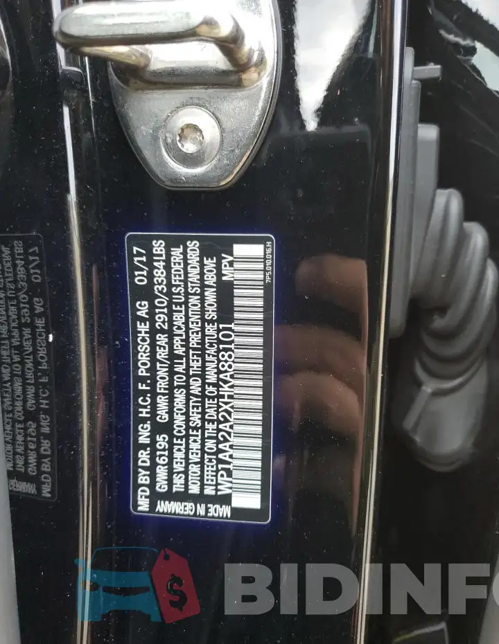 WP1AA2A2XHKA88101 Photo# 13