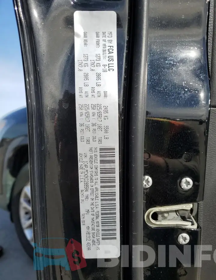 1C4PJMCX2KD289504 Photo# 14