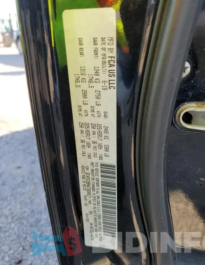 3C4PDCBB4KT820817 Photo# 14