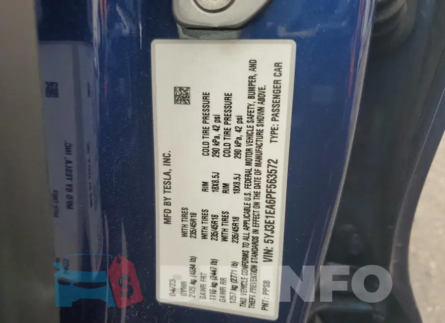 5YJ3E1EA6PF563572 Photo# 12