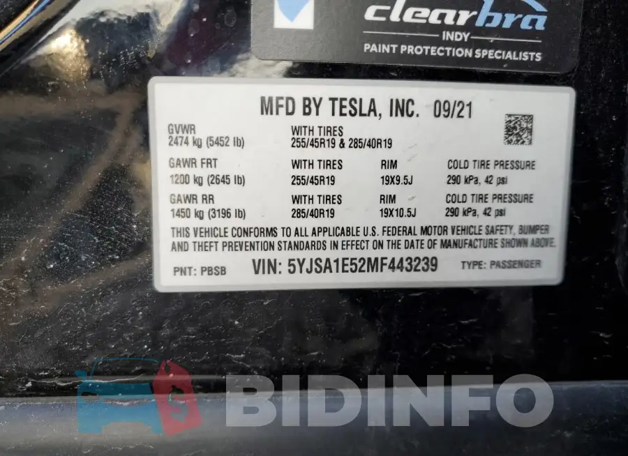 5YJSA1E52MF443239 Photo# 14