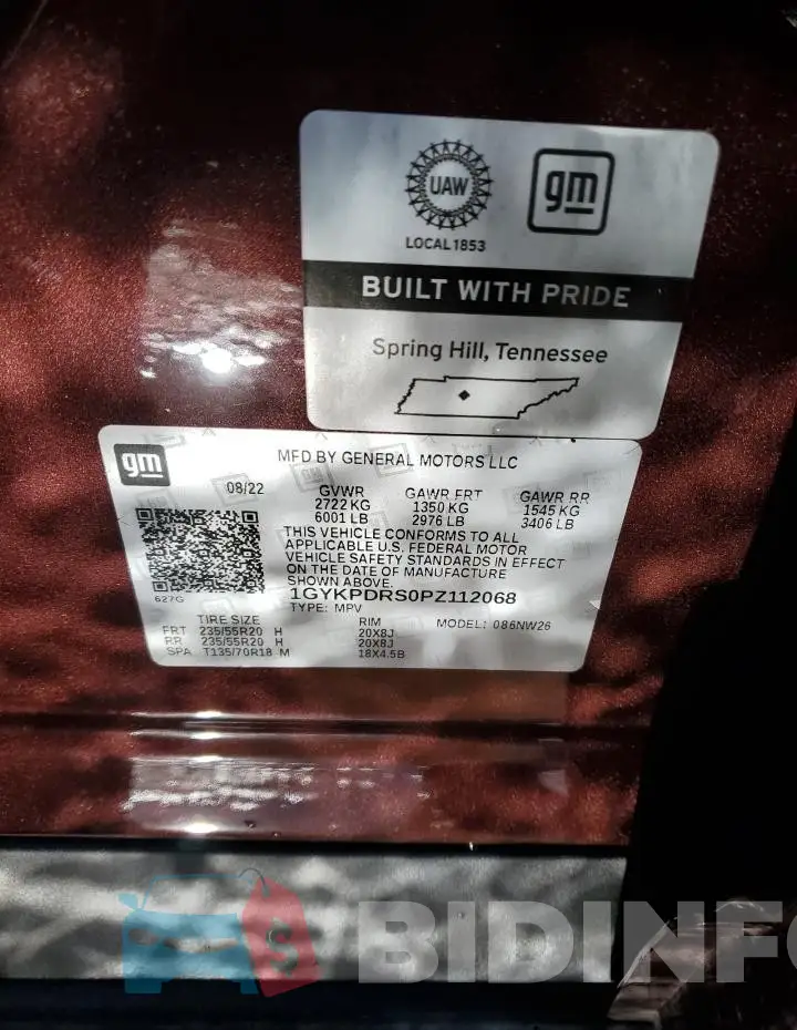 1GYKPDRS0PZ112068 Photo# 13