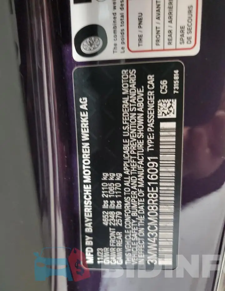 3MW43CM08R8E16091 Photo# 12