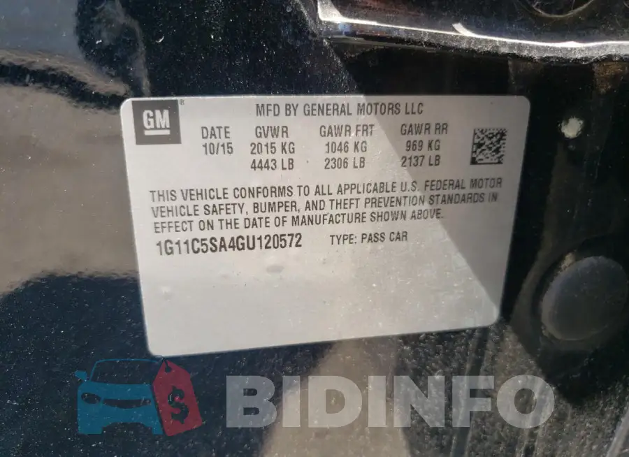 1G11C5SA4GU120572 Photo# 12