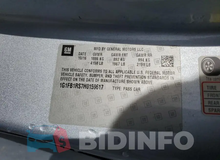 1G1FB1RS7H0159617 Photo# 12
