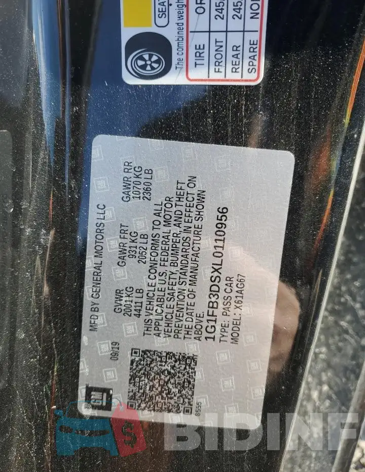1G1FB3DSXL0110956 Photo# 12